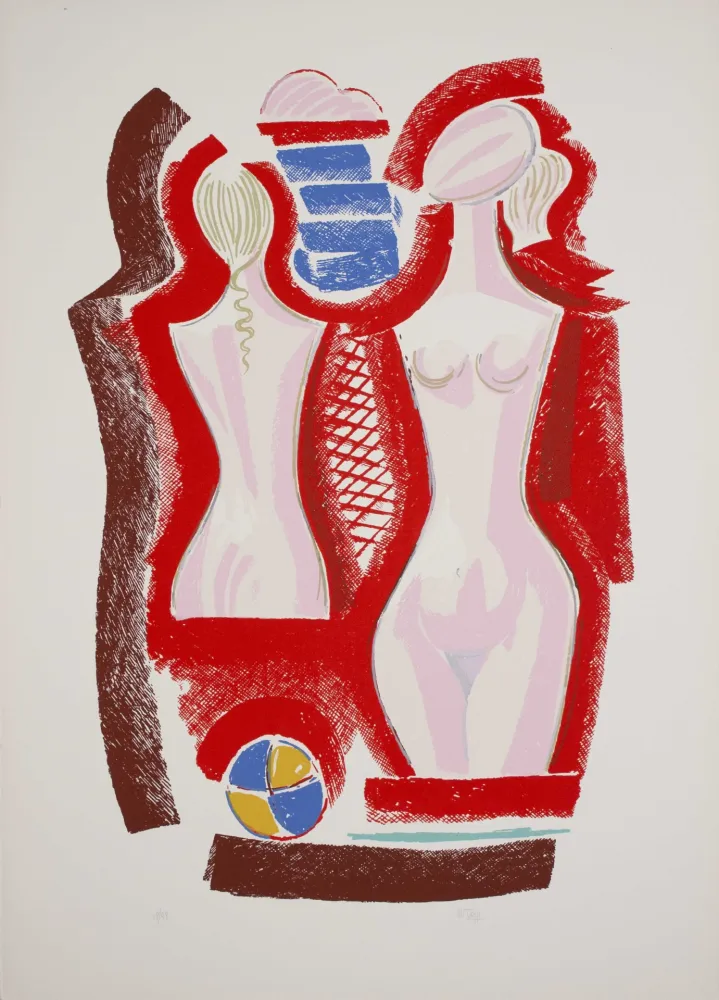 石版画 Tozzi - Untitled