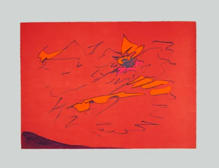 石版画 Turcato - Composizione