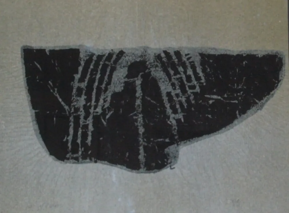 单版画 Ubac - Empreinte d'ardoise