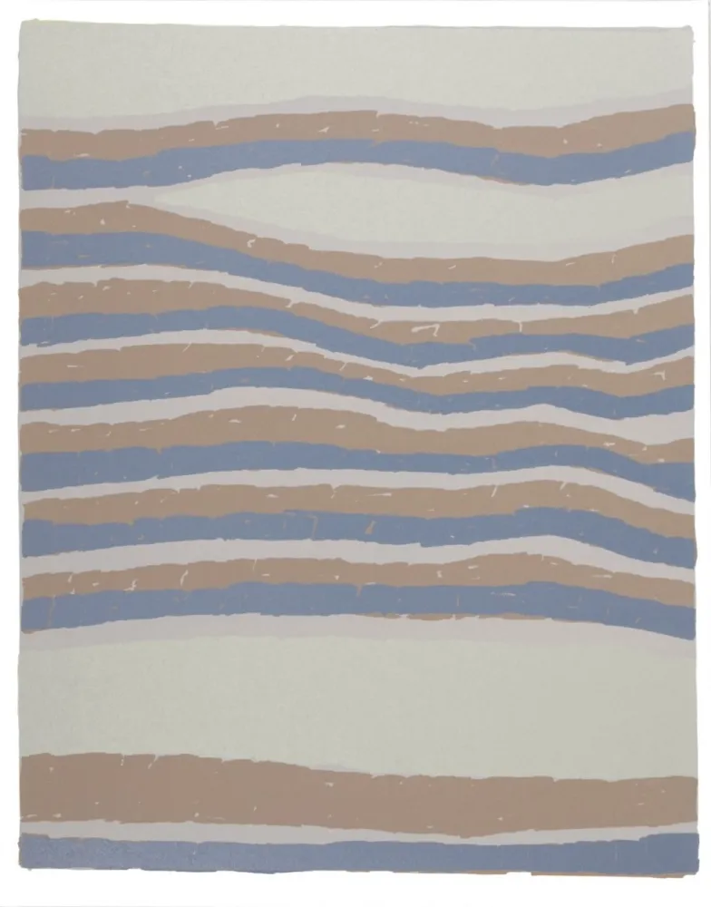 石版画 Ubac - Routes