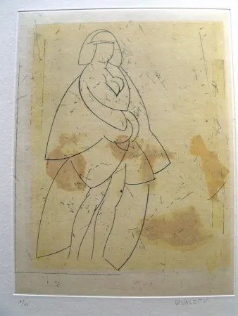 蚀刻飞尘法 Valdés - Esquisse