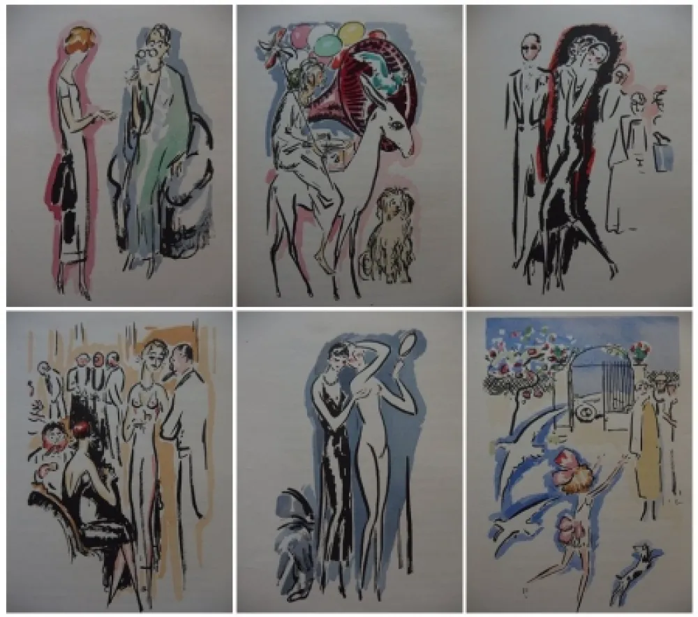 镂版印刷 Van Dongen - La Garconne