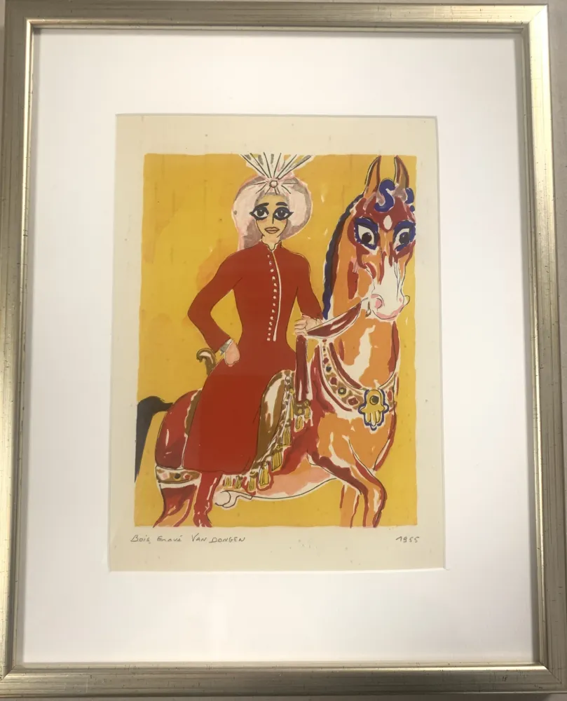 木刻 Van Dongen - Les 1001