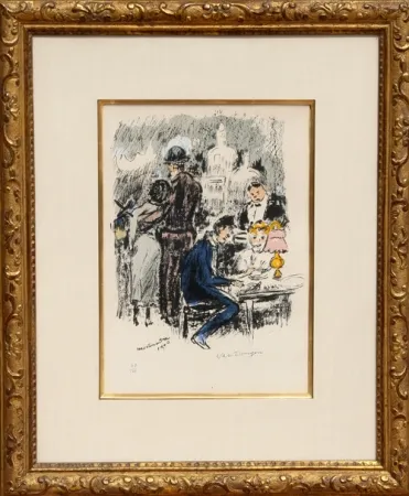 石版画 Van Dongen - Montmartre 1900