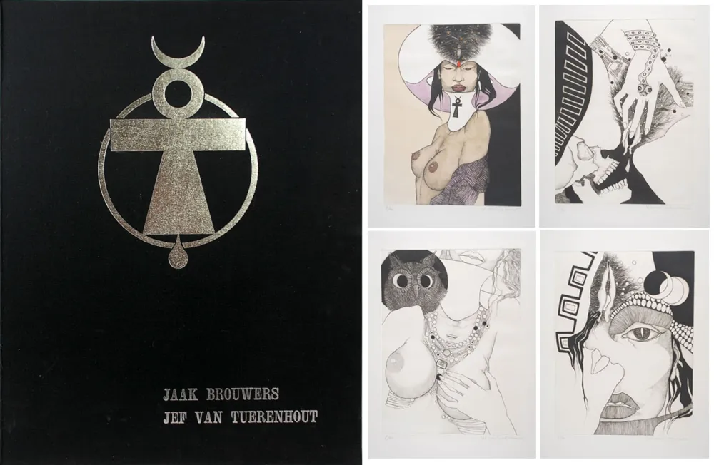 蚀刻版画 Van Tuerenhout - Lilith 