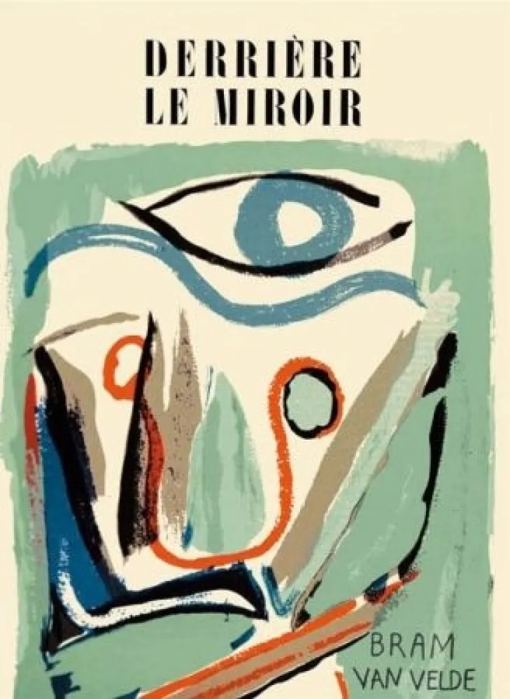 石版画 Van Velde - Derriere Le Miroir N°43