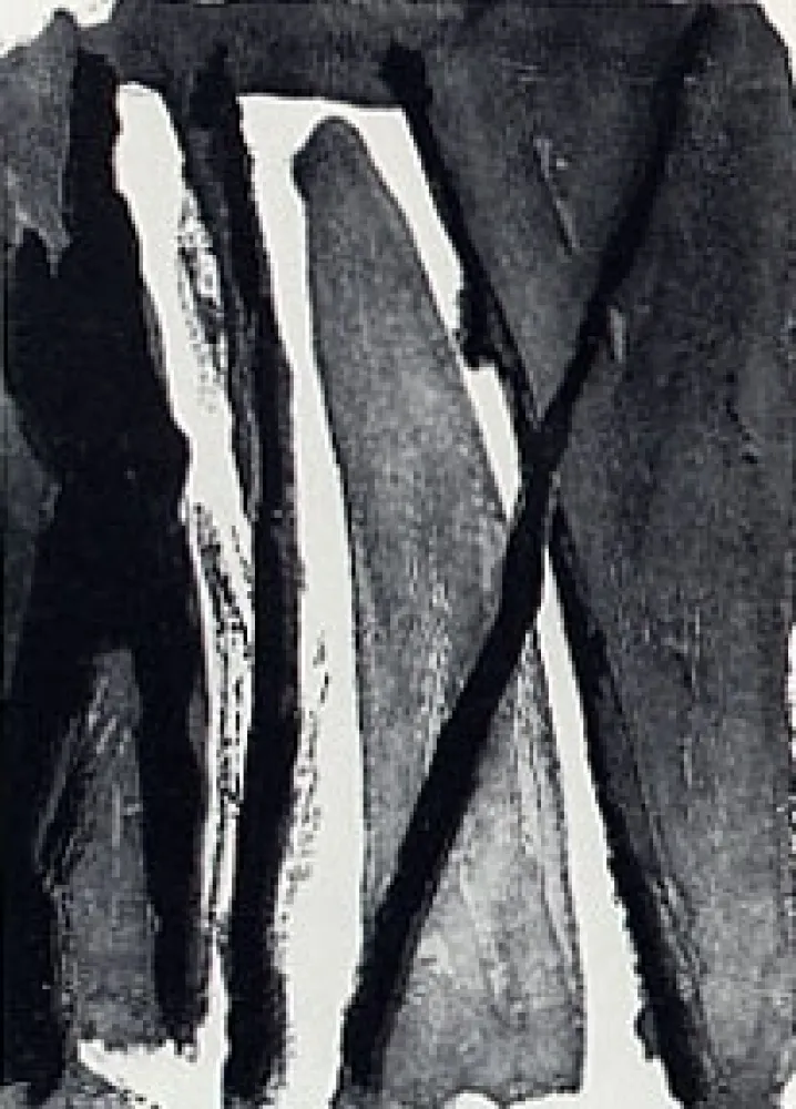 版画 Van Velde - Hantise III 