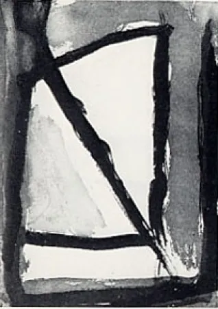 版画 Van Velde - Hantise V 