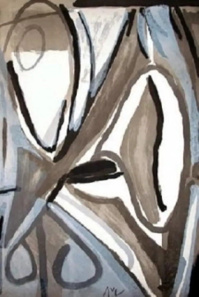 石版画 Van Velde - MP 153