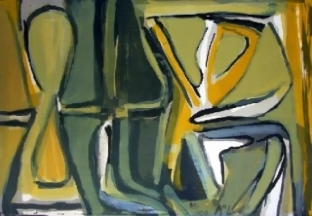 石版画 Van Velde - MP 174