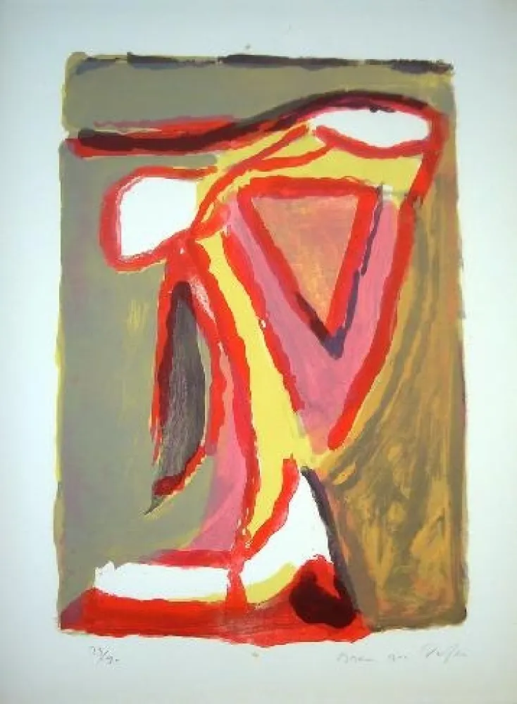 石版画 Van Velde - MP 45