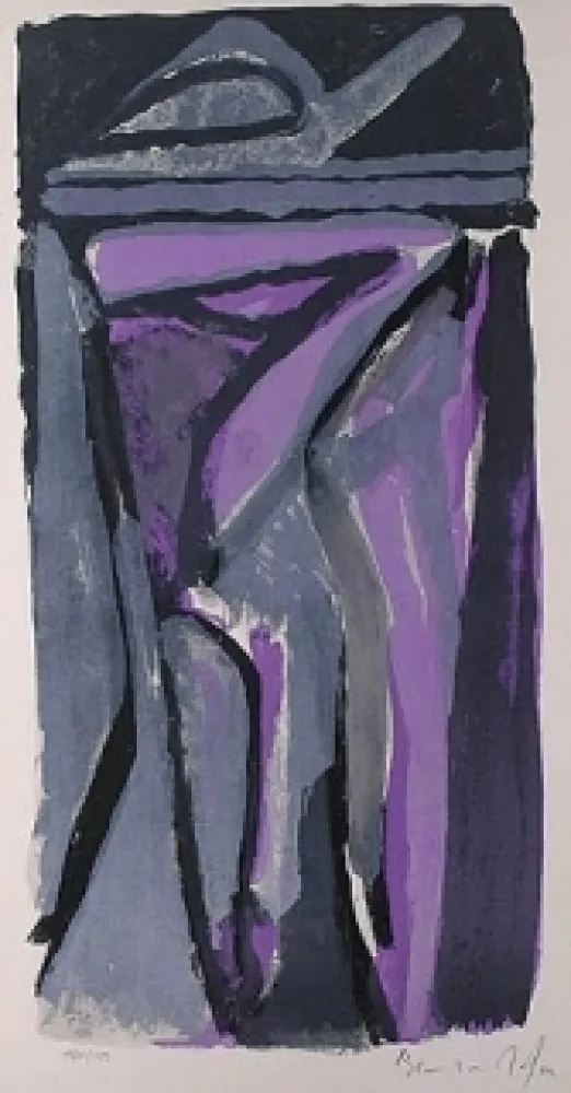 石版画 Van Velde - Sans titre