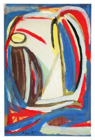 石版画 Van Velde - Sans titre