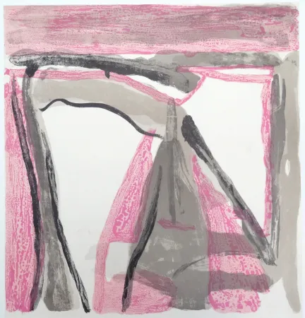 石版画 Van Velde - Sans titre