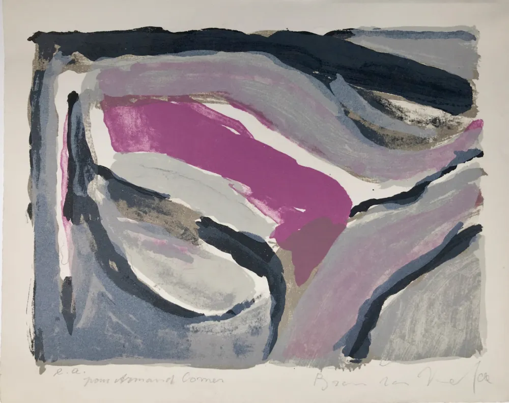 石版画 Van Velde - Sans titre (MP50)