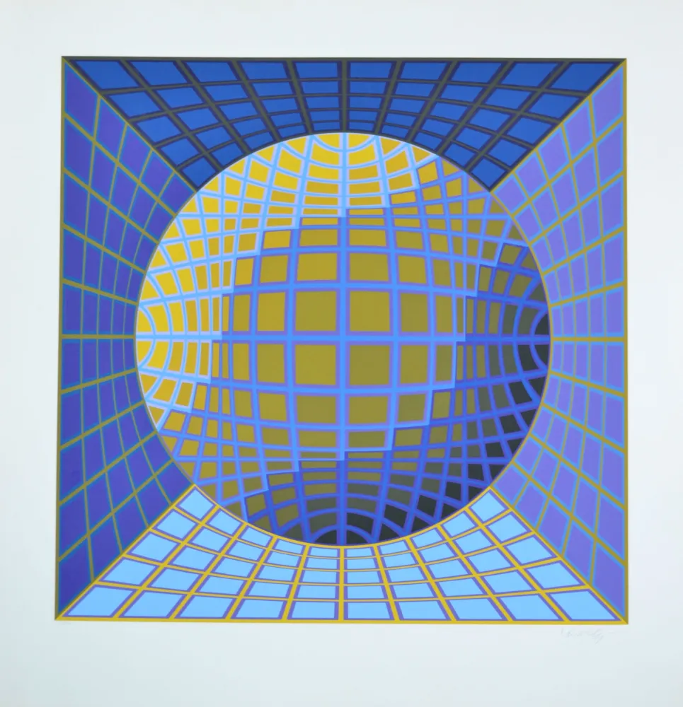 复数作品 Vasarely - Dauve
