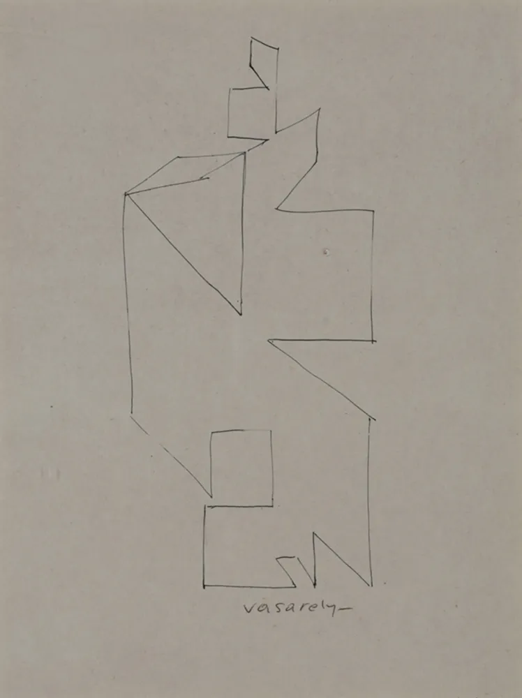 复数作品 Vasarely - Drawing I