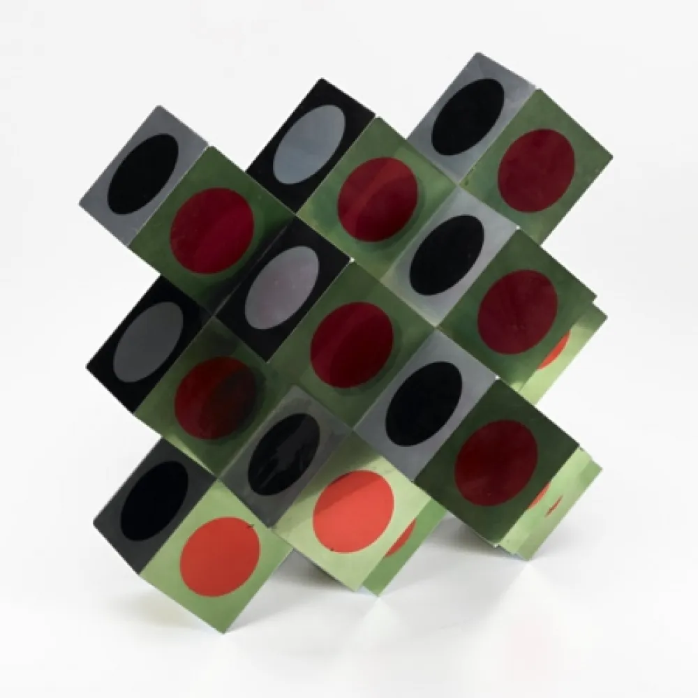 石版画 Vasarely - Kroa Multicolor 