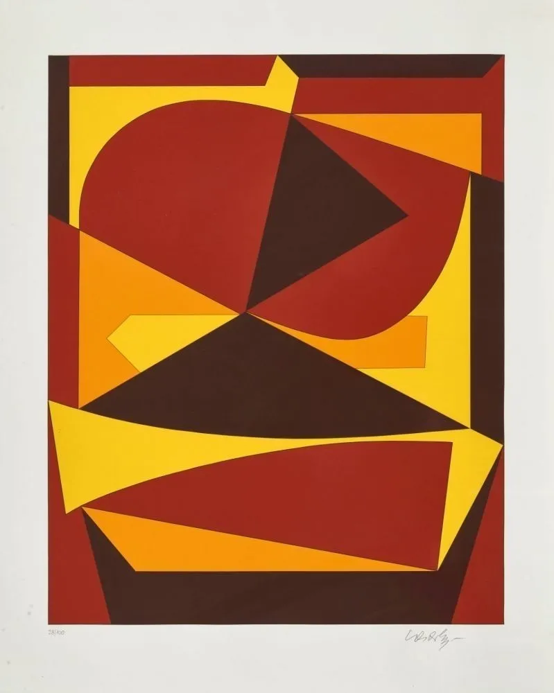 丝网印刷 Vasarely - The Fifty Years 6, Camocim