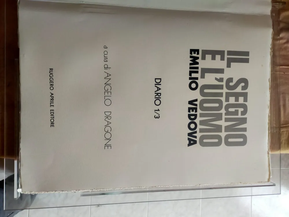 蚀刻飞尘法 Vedova - Il segno e l'uomo DIARI 1/3 