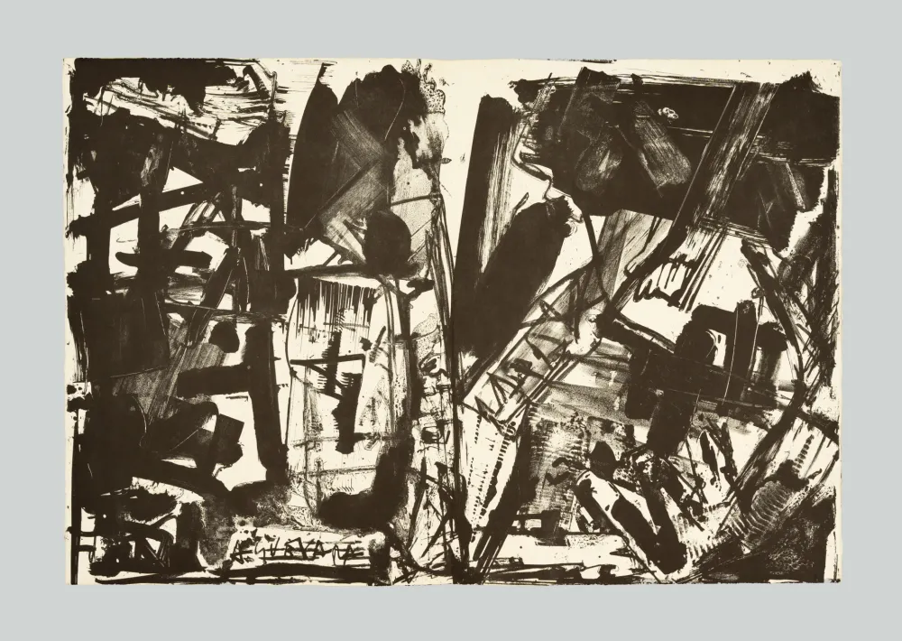 石版画 Vedova - Scontro di situazioni