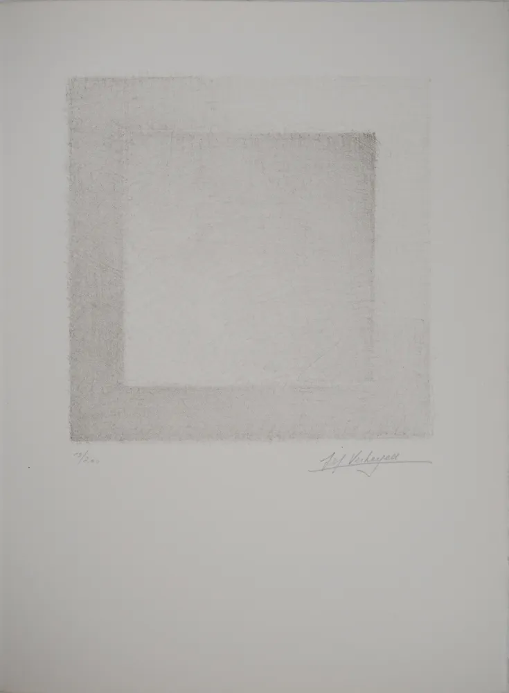 石版画 Verheyen - Carrés 