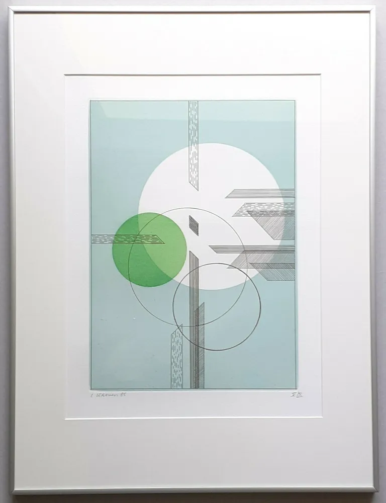 版画 Veronesi - Composizione