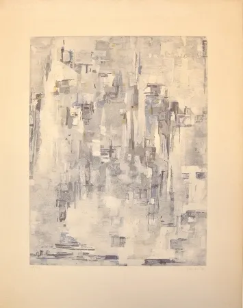 蚀刻飞尘法 Vieira Da Silva - Senza Titolo I