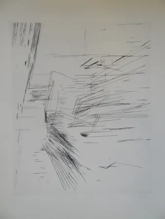 版画 Vieira Da Silva - Untitled