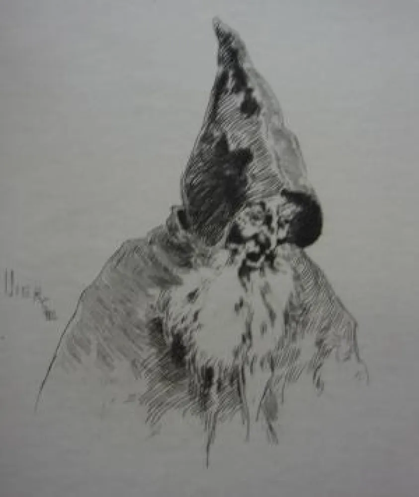 版画 Vierge - Gil Blas