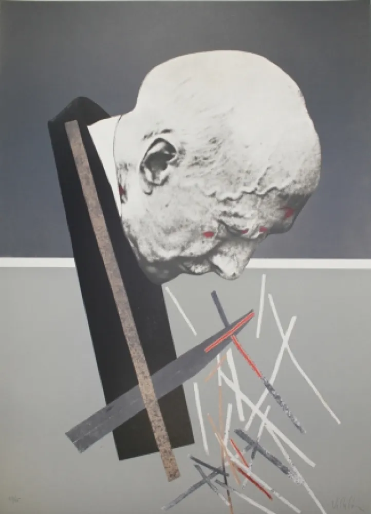 石版画 Villalba  - Sin Título 1