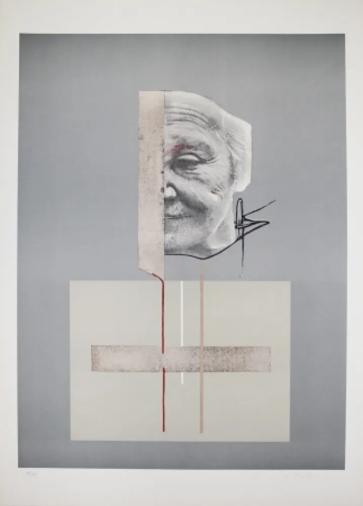 石版画 Villalba  - Sin título 4