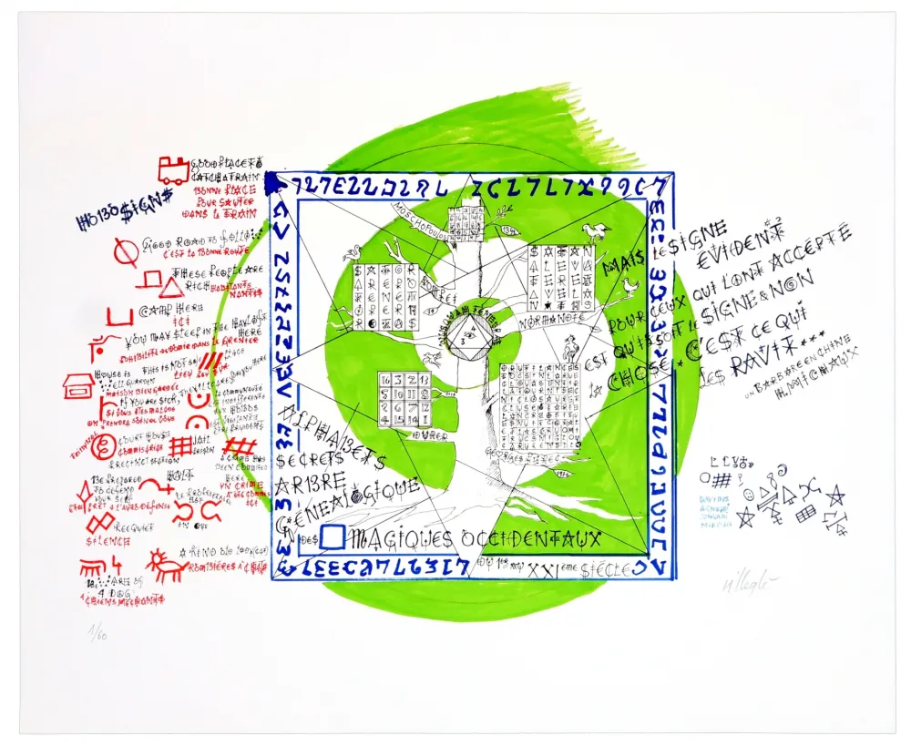 数码版画 Villeglé - Hobo