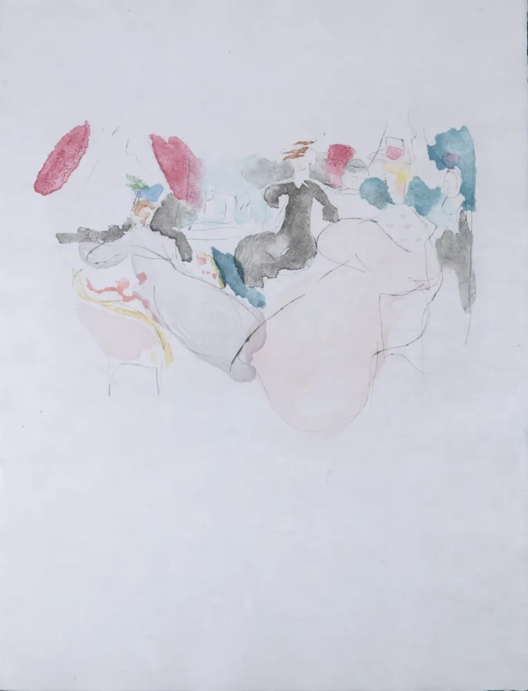 版画 Villon - 3 Figures, 1962