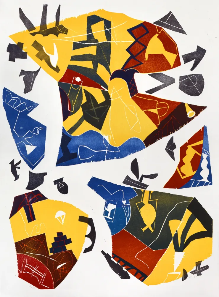 木刻 Voss - Planètes