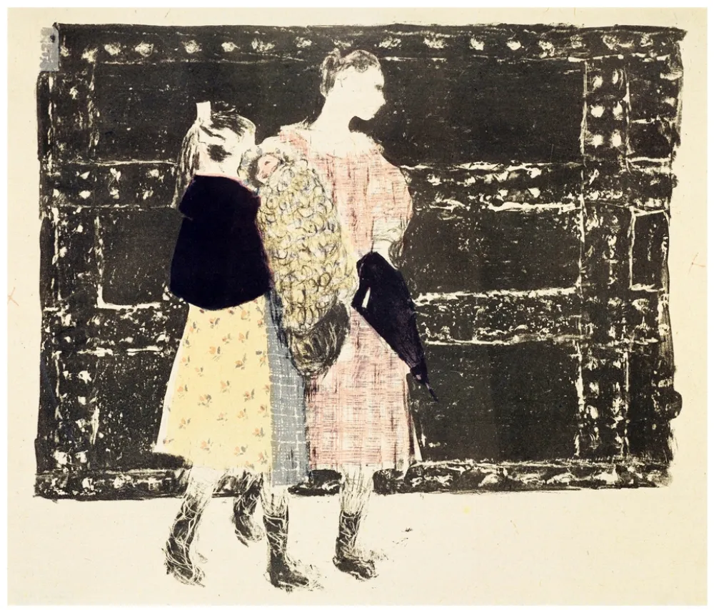 石版画 Vuillard - Paysage et intérieur 12