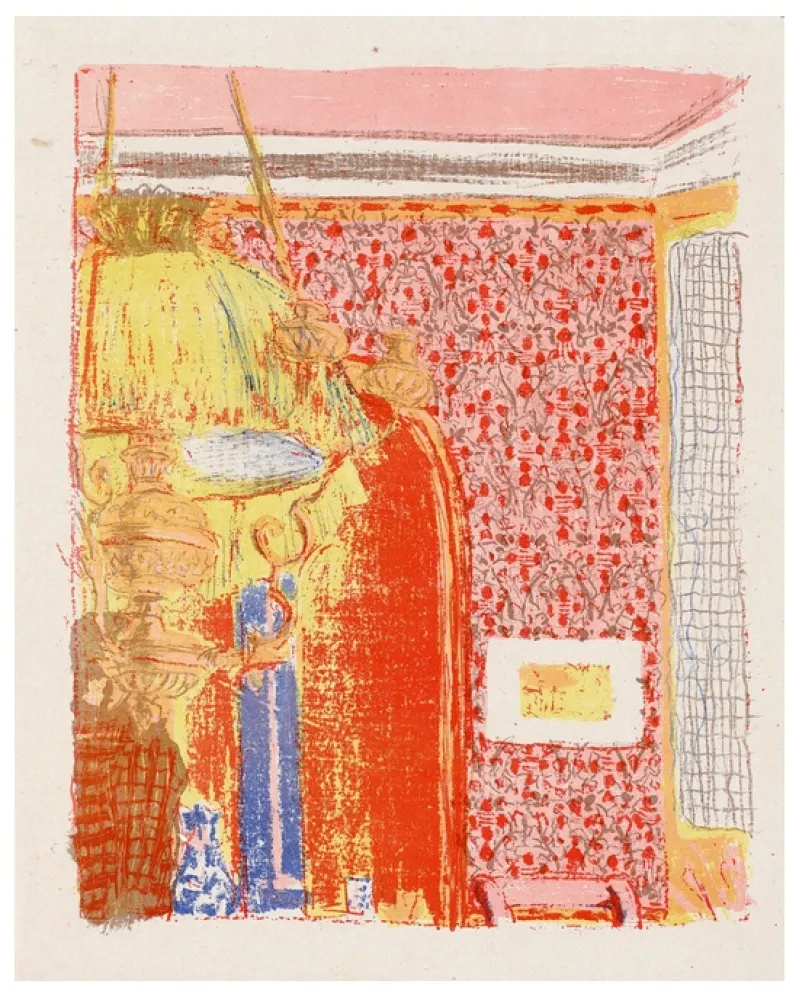 石版画 Vuillard - Paysage et intérieur 4