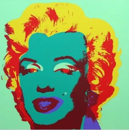 石版画 Warhol (After) - Marilyn No 25, Sunday B Morning (after Andy Warhol)