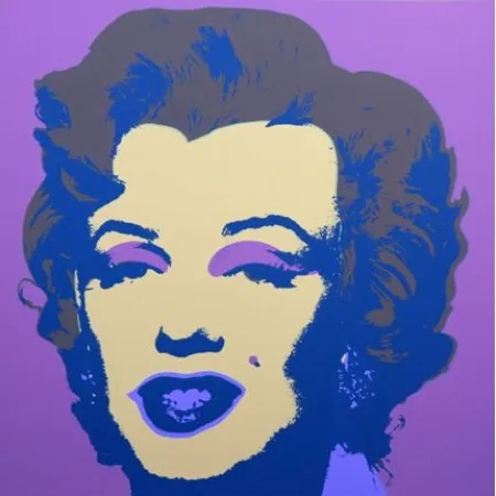 石版画 Warhol (After) - Marilyn No 27, Sunday B Morning (after Andy Warhol)
