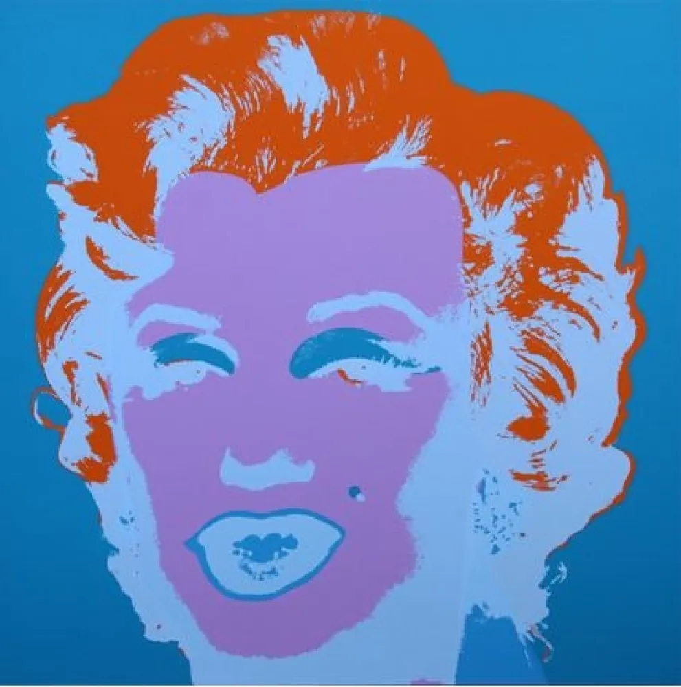 石版画 Warhol (After) - Marilyn No 29, Sunday B Morning (after Andy Warhol)