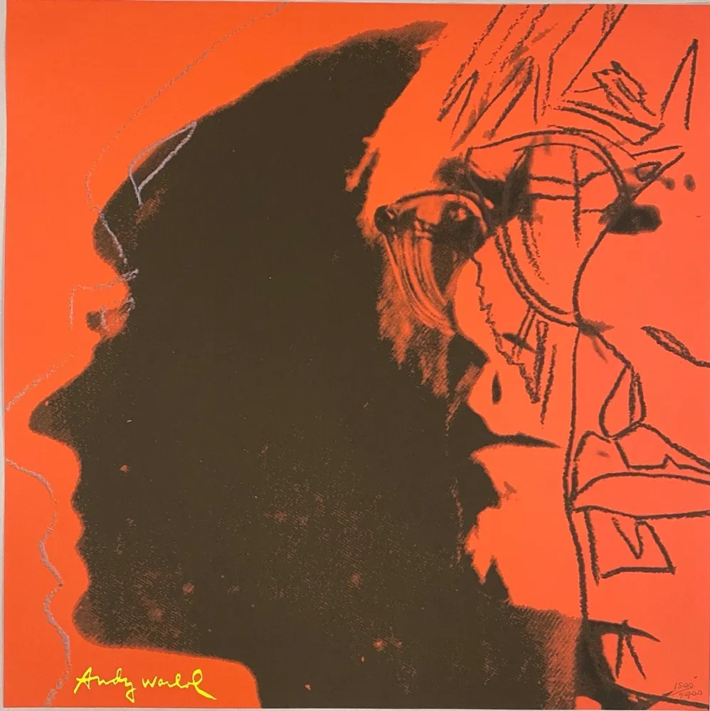 胶版印刷 Warhol - Autoportrait