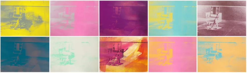 丝网印刷 Warhol - Electric Chair Complete Portfolio
