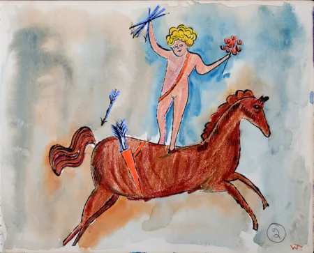 石版画 Warhol - In the Bottom of My Garden (G), 1956