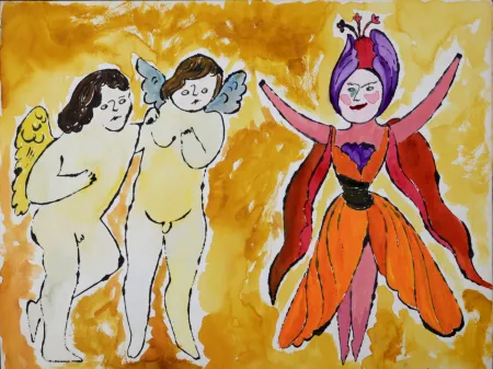 石版画 Warhol - In the Bottom of My Garden (I), 1956