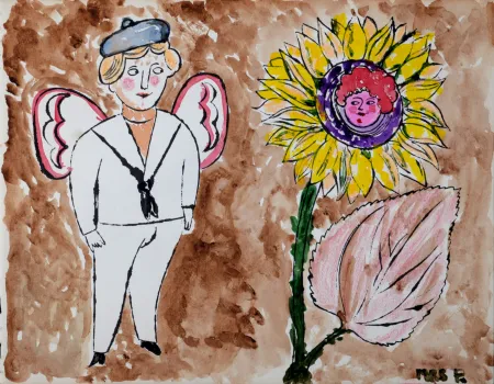 石版画 Warhol - In the Bottom of My Garden (K), 1956