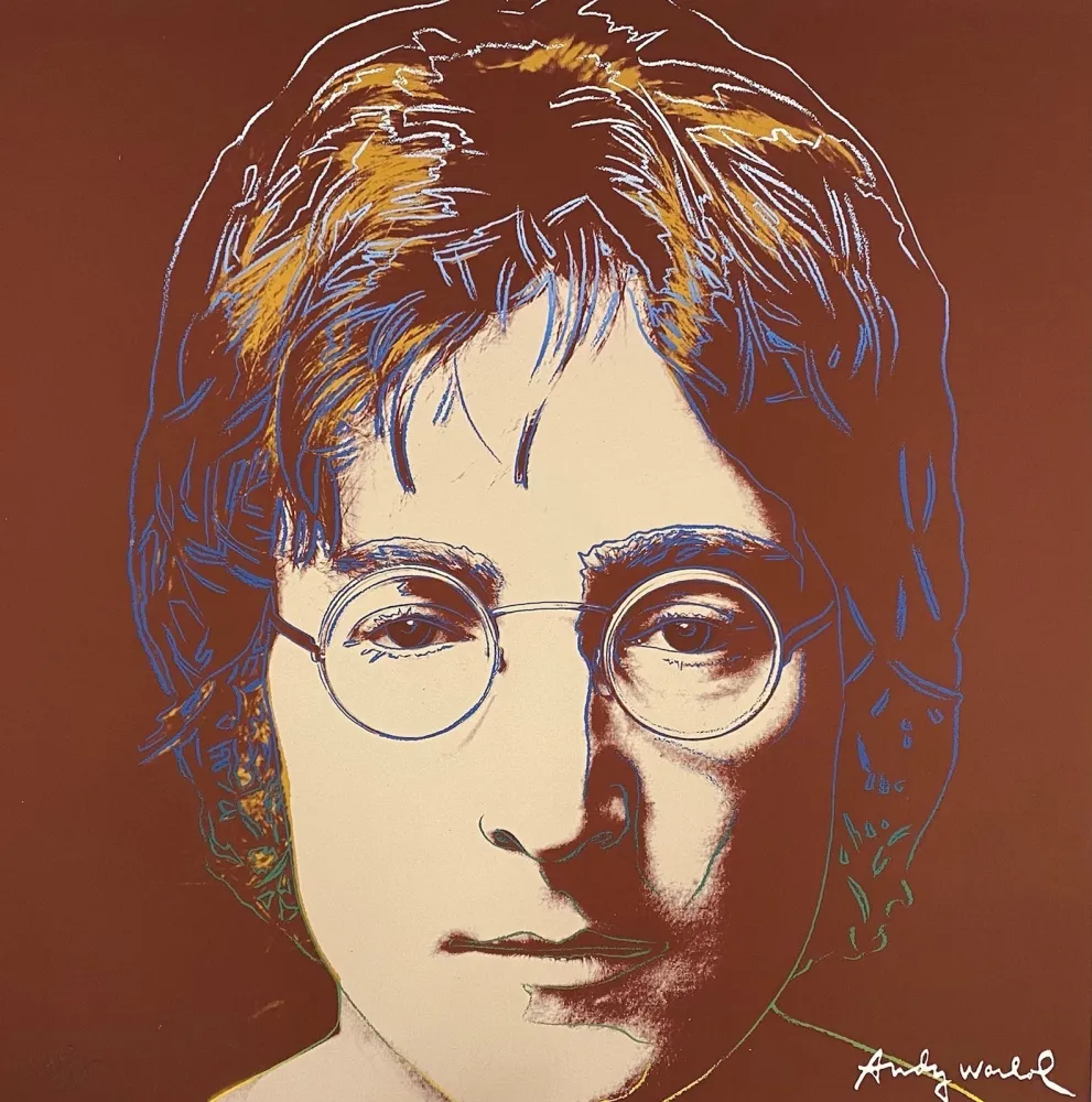 胶版印刷 Warhol - John Lennon