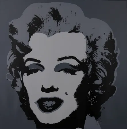 丝网印刷 Warhol - Marylin (#B), c. 1980 - Very large silkscreen