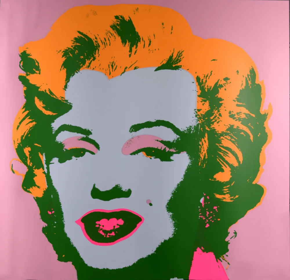 丝网印刷 Warhol - Marylin (#H), c. 1980 - Very large silkscreen