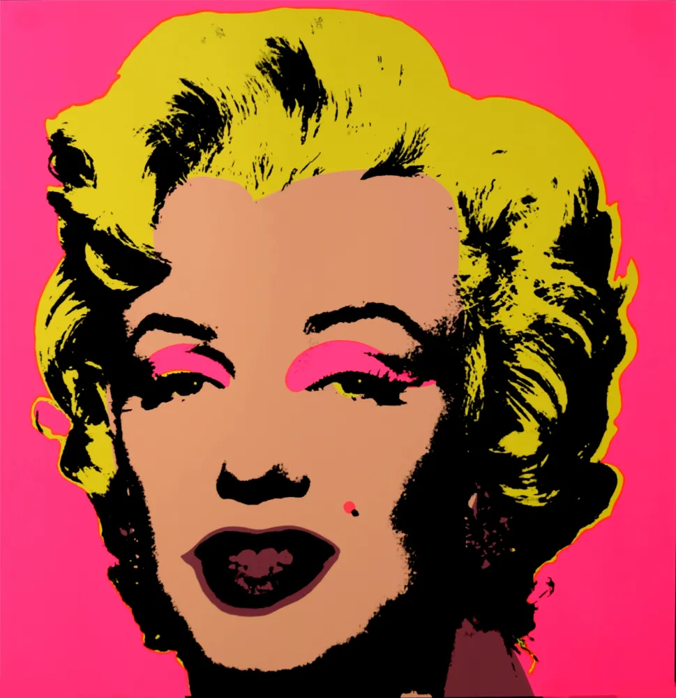 丝网印刷 Warhol - Marylin (#I), c. 1980 - Very large silkscreen