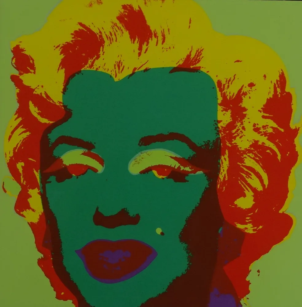 丝网印刷 Warhol - Marylin monroe